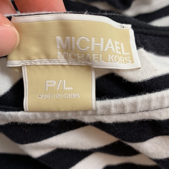 Michael Kors Striped Top - Picture 6 of 12